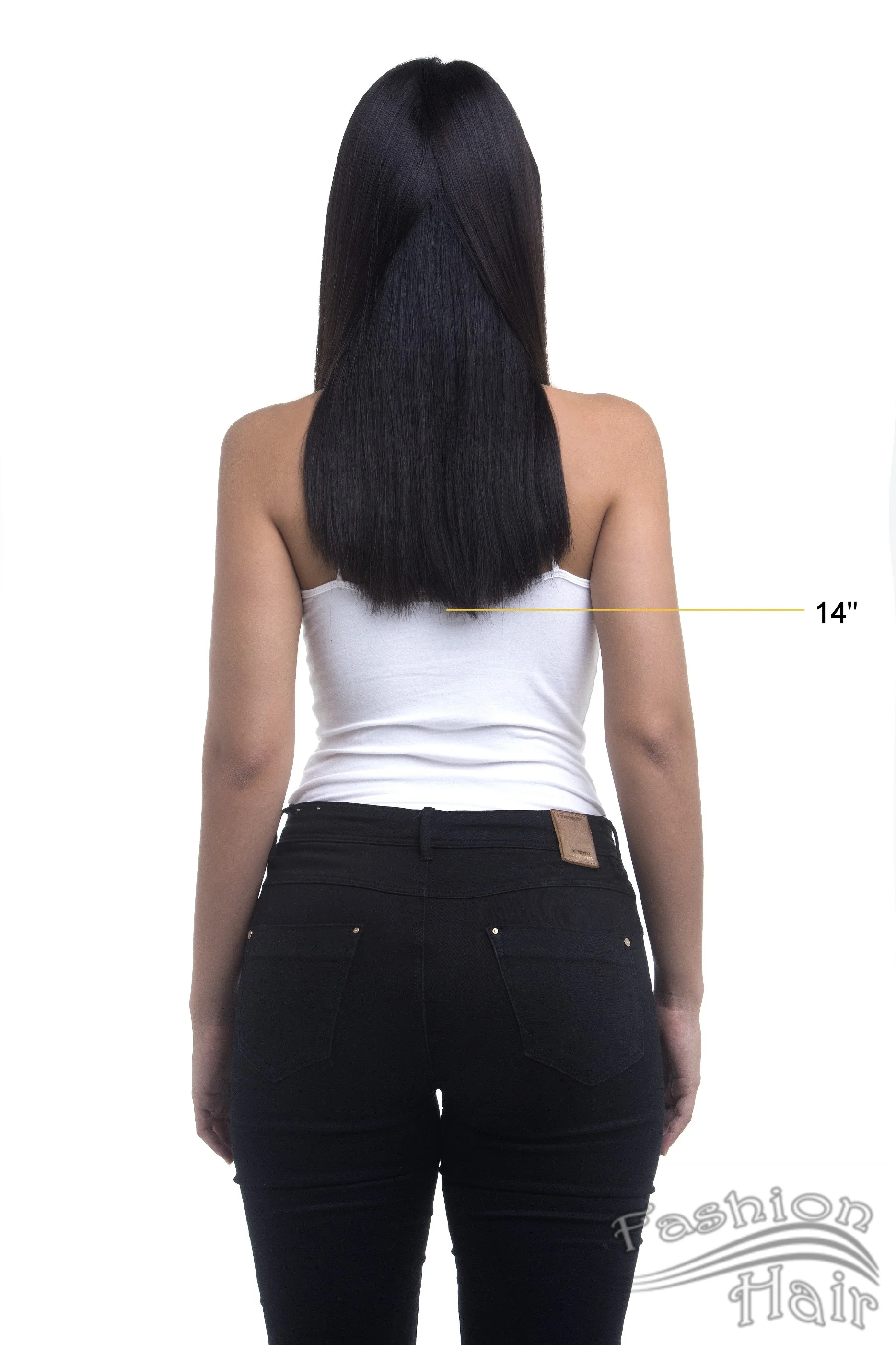 Extención de cabello 14" - 100 Gramos